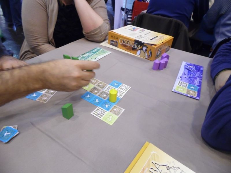 Columba, qui présentait une petite extension en nouveauté cette année...