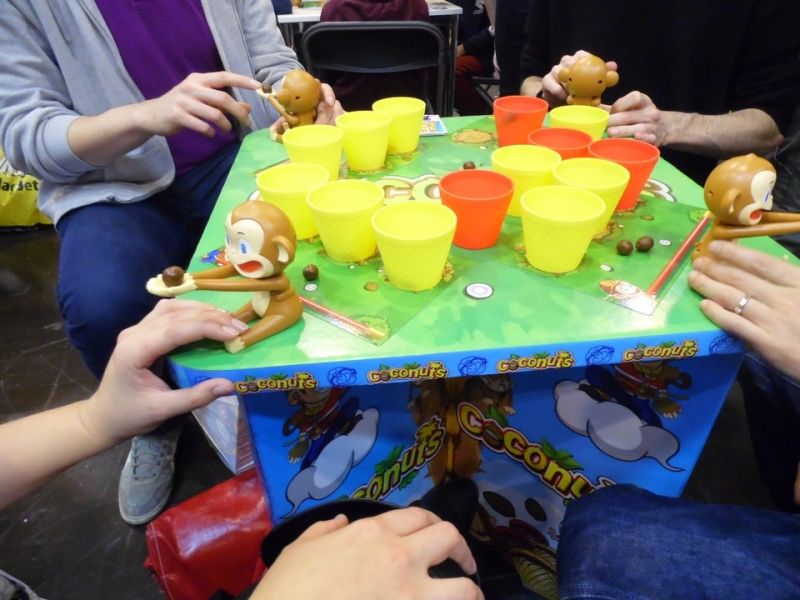 Le fameux coconuts...