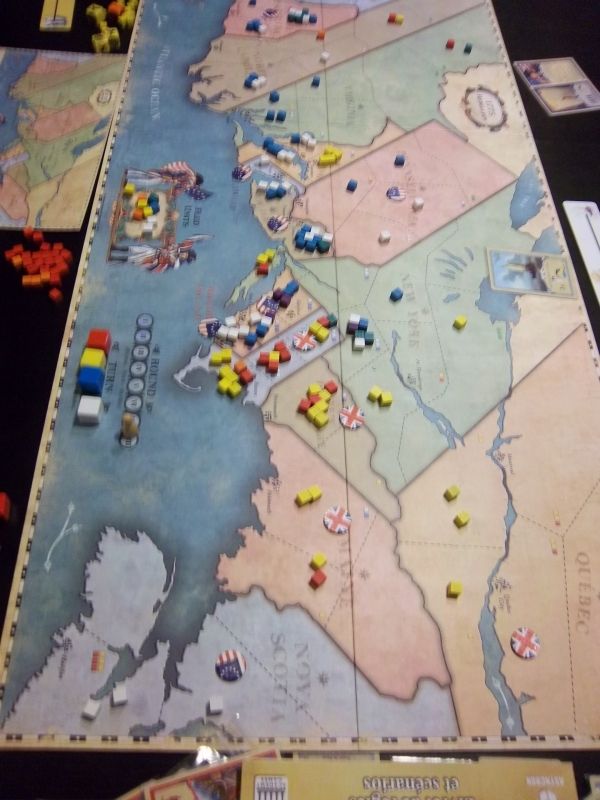 "Bon ben les gars, on a plus qu'à rentrer chez le roi Georges"...(dixit peut-être Cornwallis)