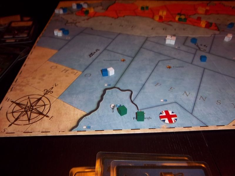 Catastrophe ! La ville de Pittsburgh est tombée aux mains des indiens...