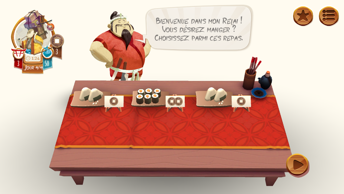 Un bon petit repas avant de commencer le jour suivant