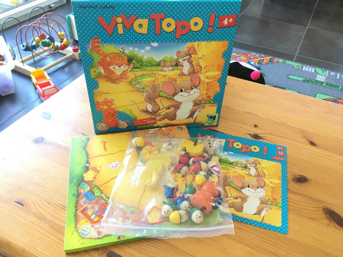 Le contenu de la boite