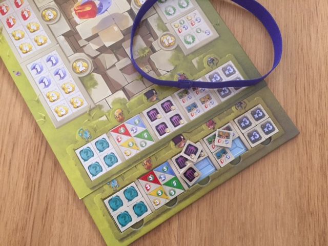 Rangement pour faces de dés