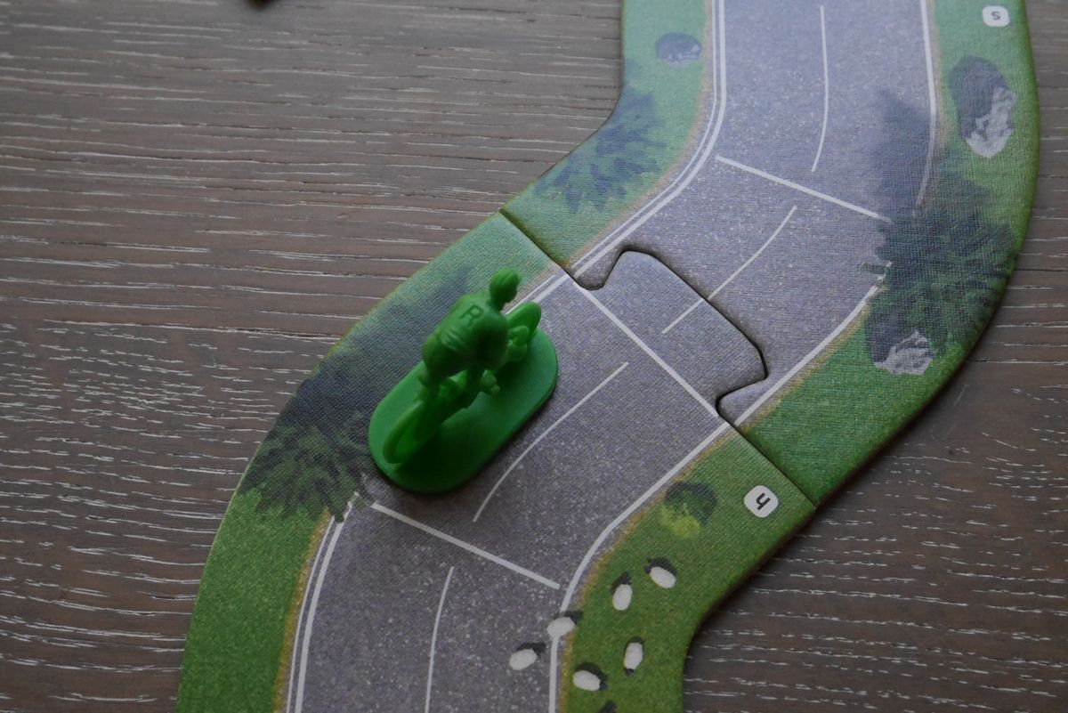 Le rouleur vert s'est échappé