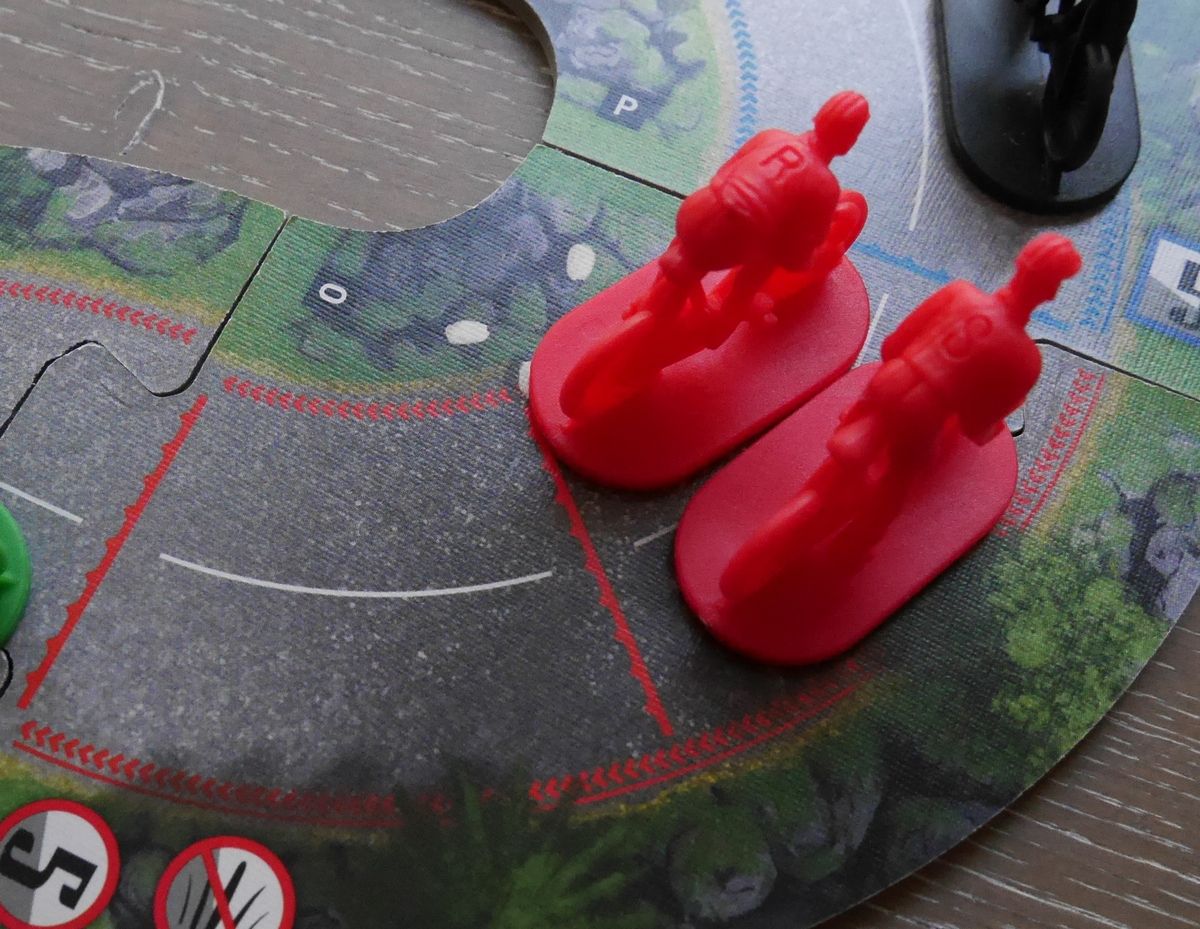 Les rouges sont au col