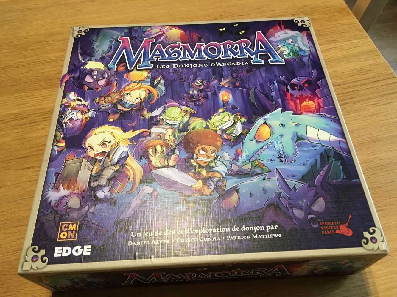 La boite de Masmorra : Les Donjons d'Arcadia