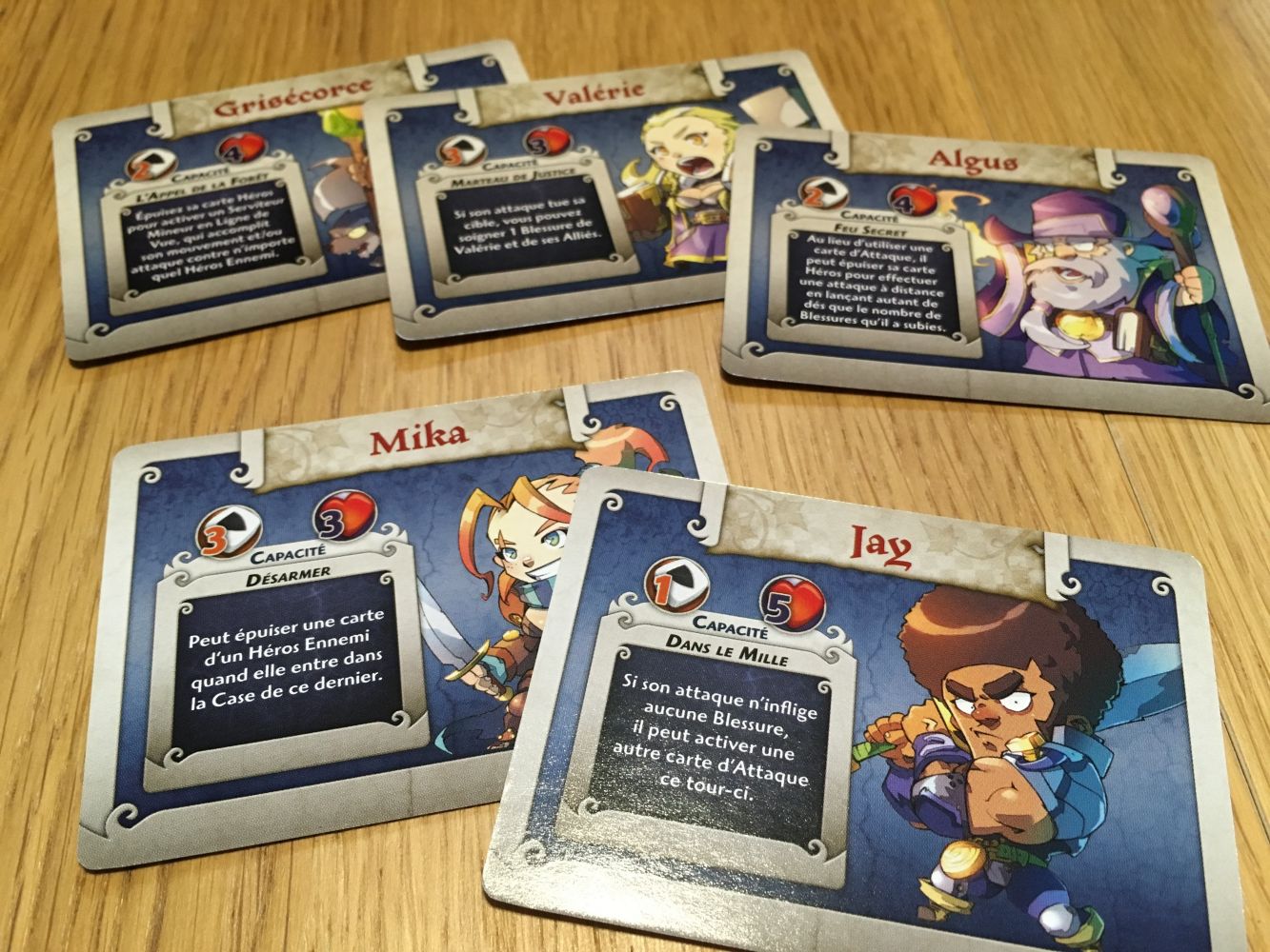 Cartes pour Arcadia Quest