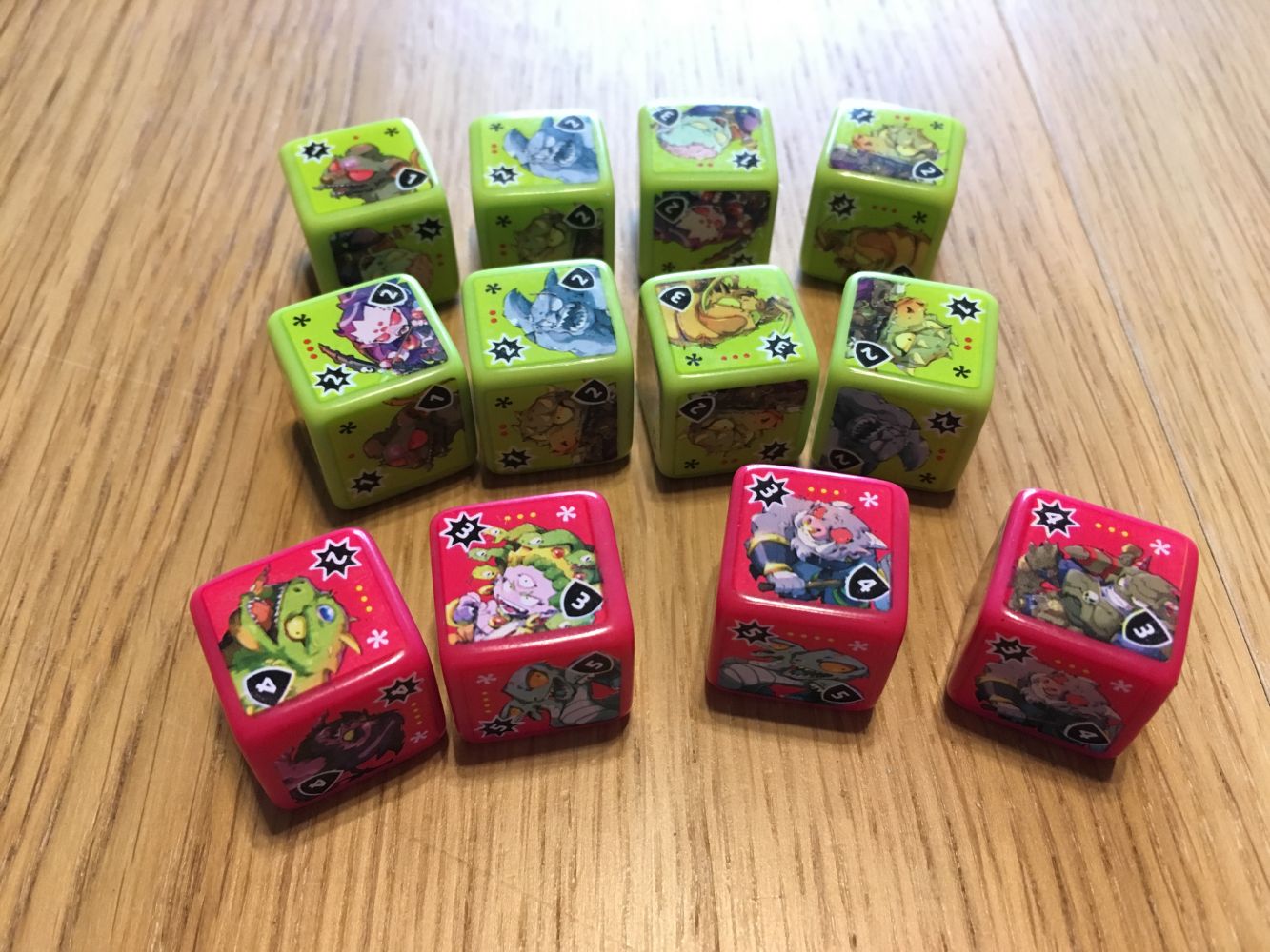 Les monstres mineurs et majeurs