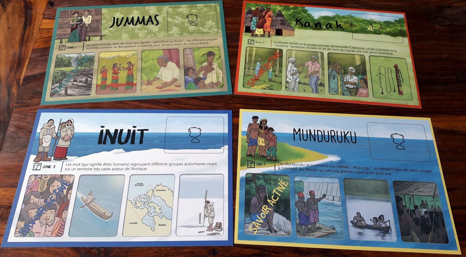 Les plateaux individuels sont sympa même si un peu trop fins