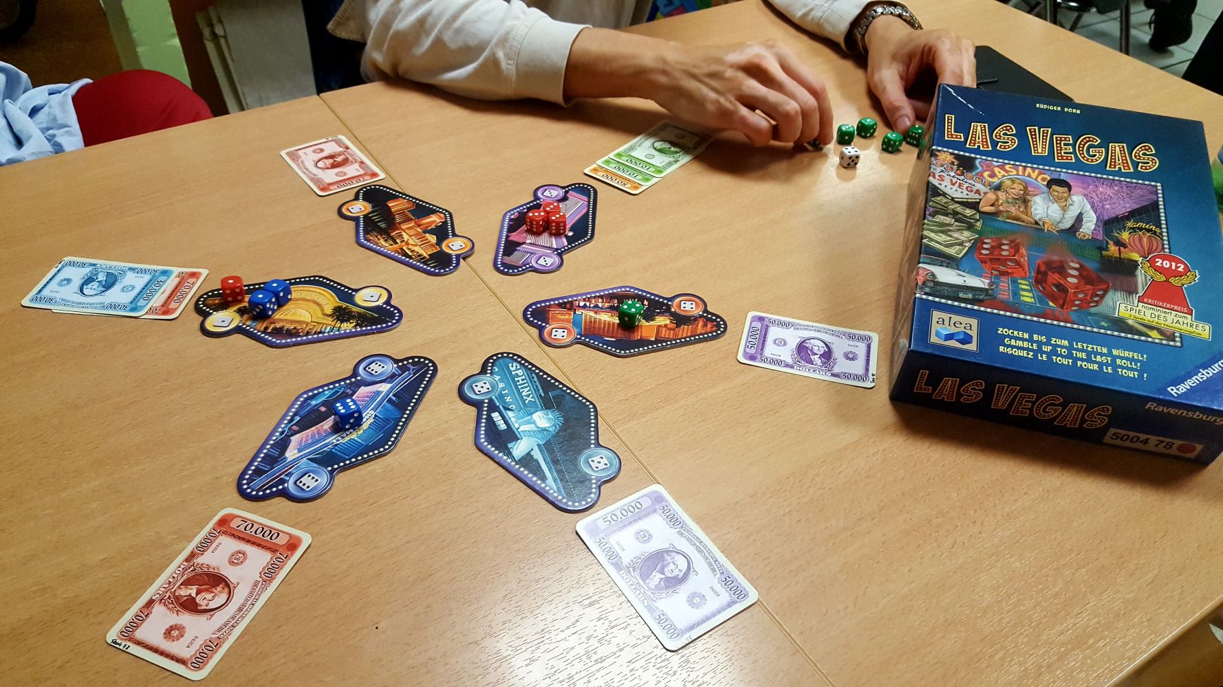 Y'a du gros billet sur la table ce soir...