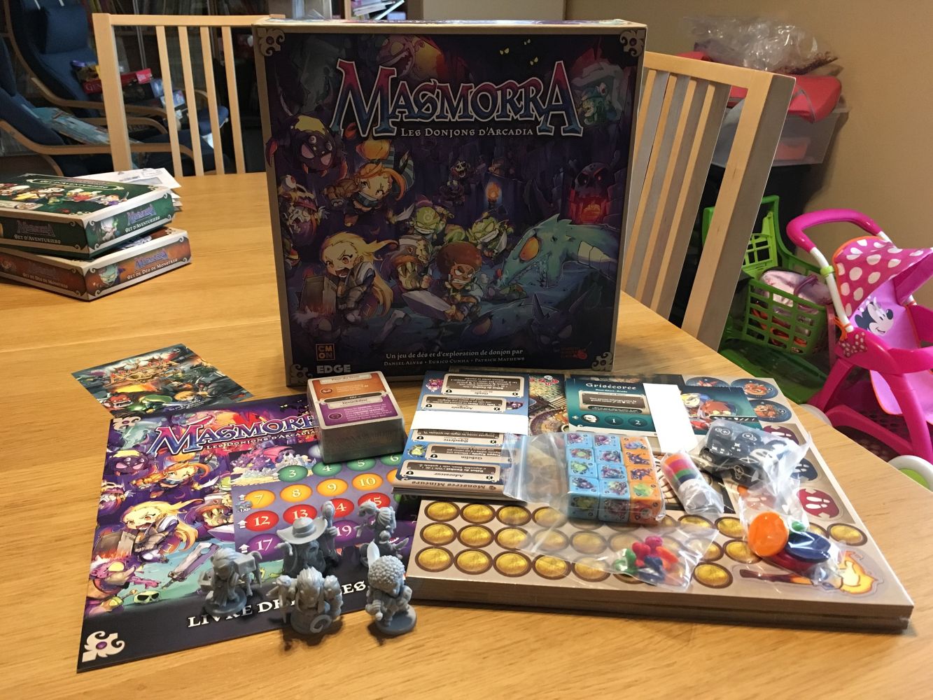 Contenu de Masmorra : Les Donjons d'Arkadia