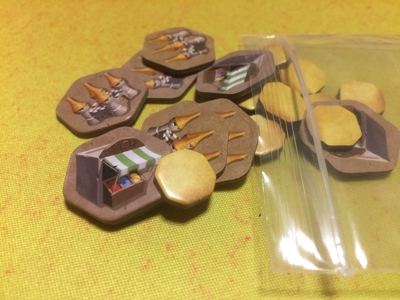 Les deniers jetons de la boite