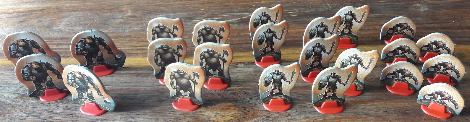 Que de nouveaux ennemis !!! mais toujours de tailles bien disparates :)