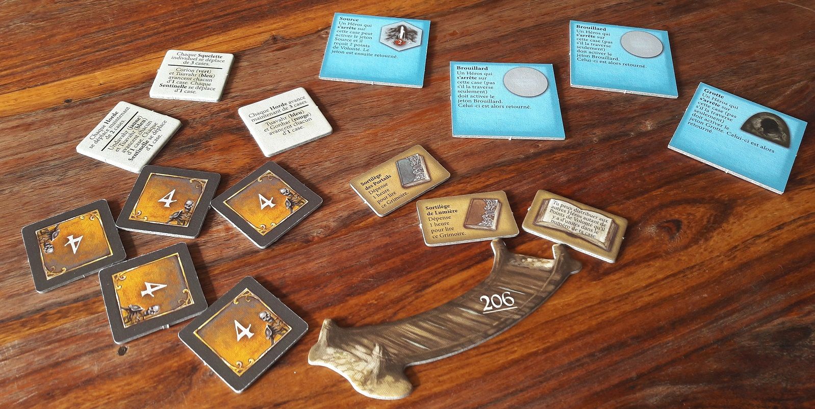 Les tuiles tutoriel, squelette, des parchemins et... un pont :D