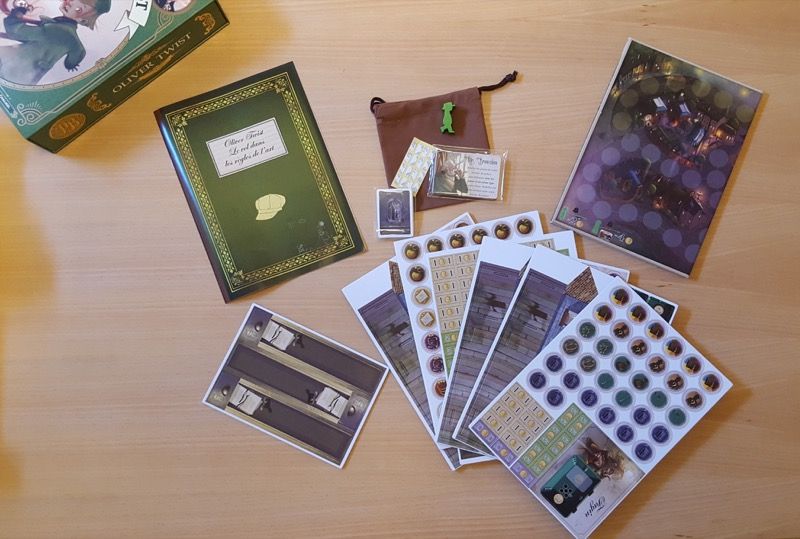 Une vue générale du matériel au déballage...