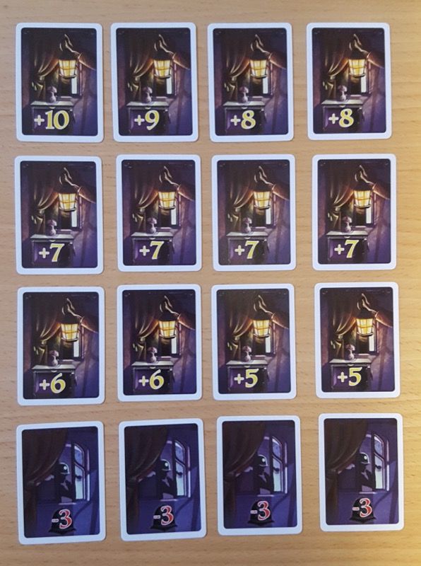 Les 16 cartes Cambriolage