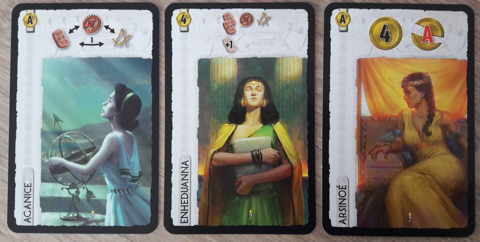 Aganice, Enheduanna & Arsinoé