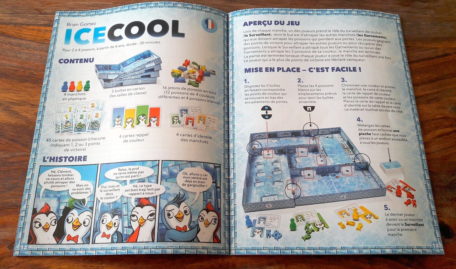 Pas mal d'illustrations et plein de cas particuliers  y sont expliqués et notamment comment se servir de nos manchots