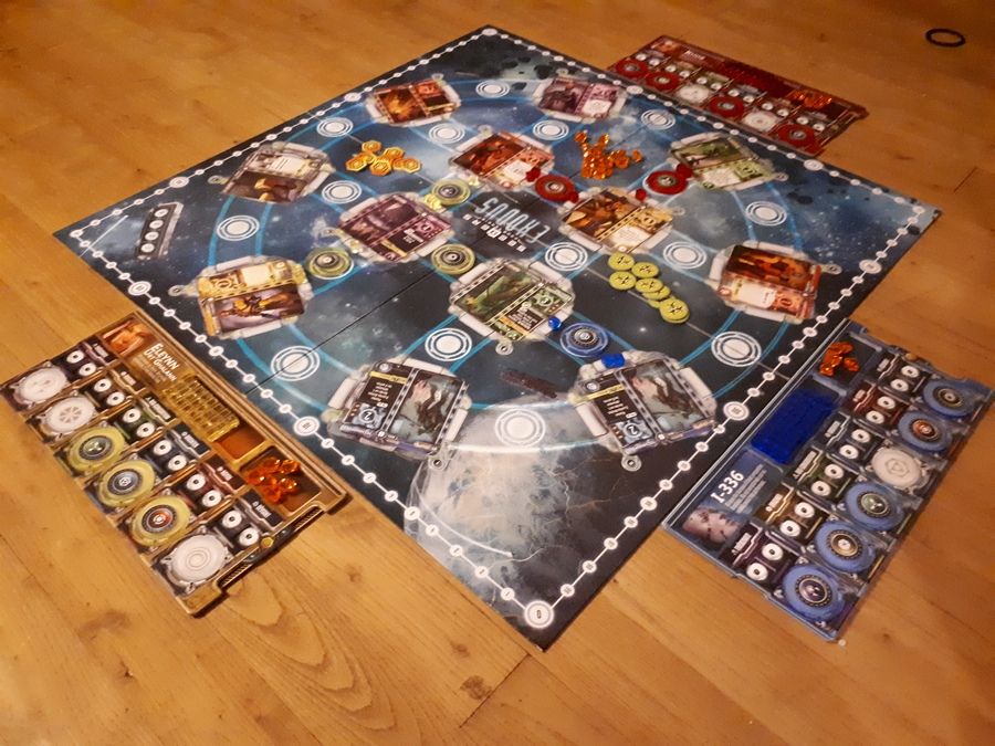 une partie à 3 joueurs