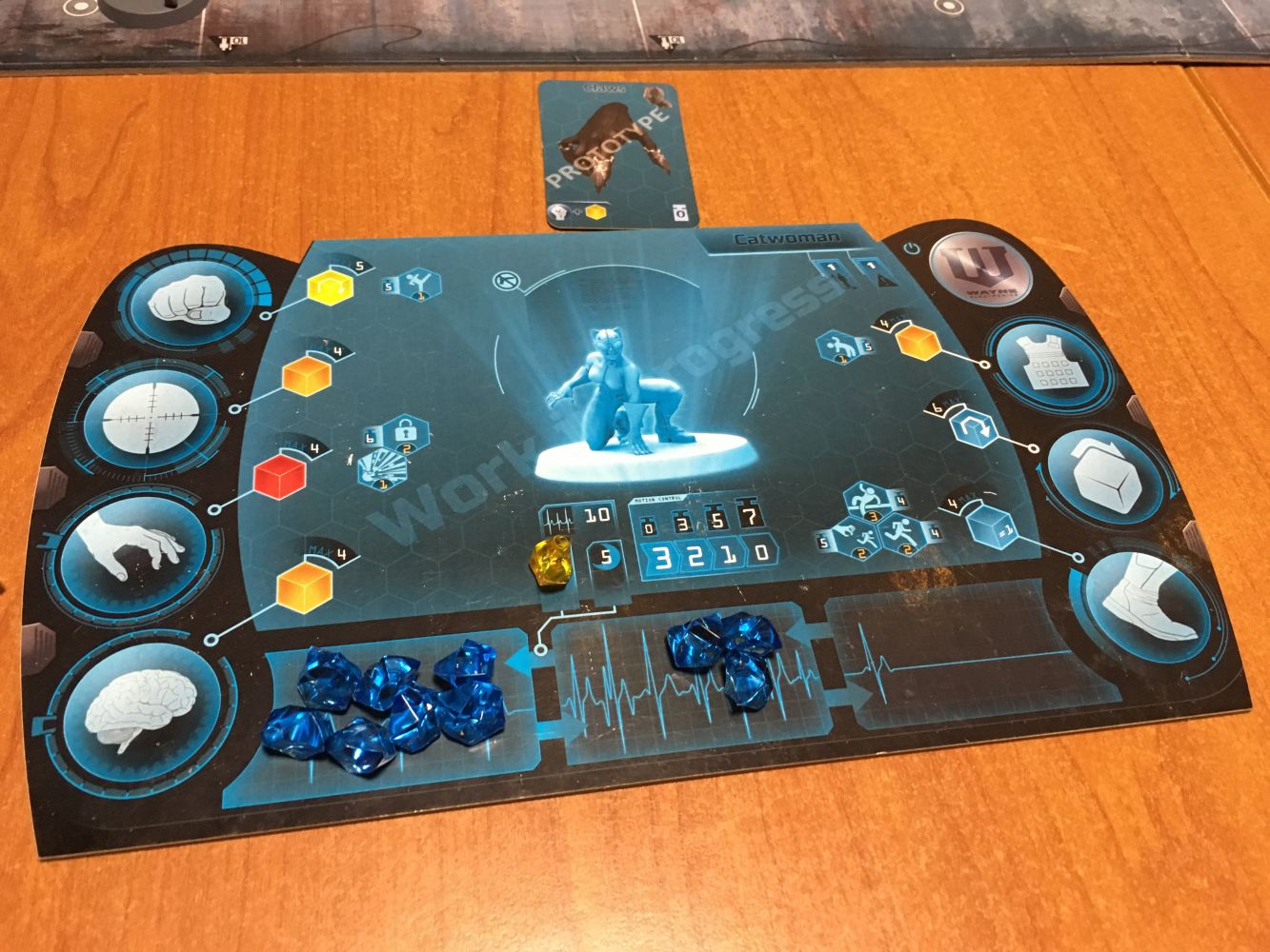 Le plateau de Catwoman (prototype)