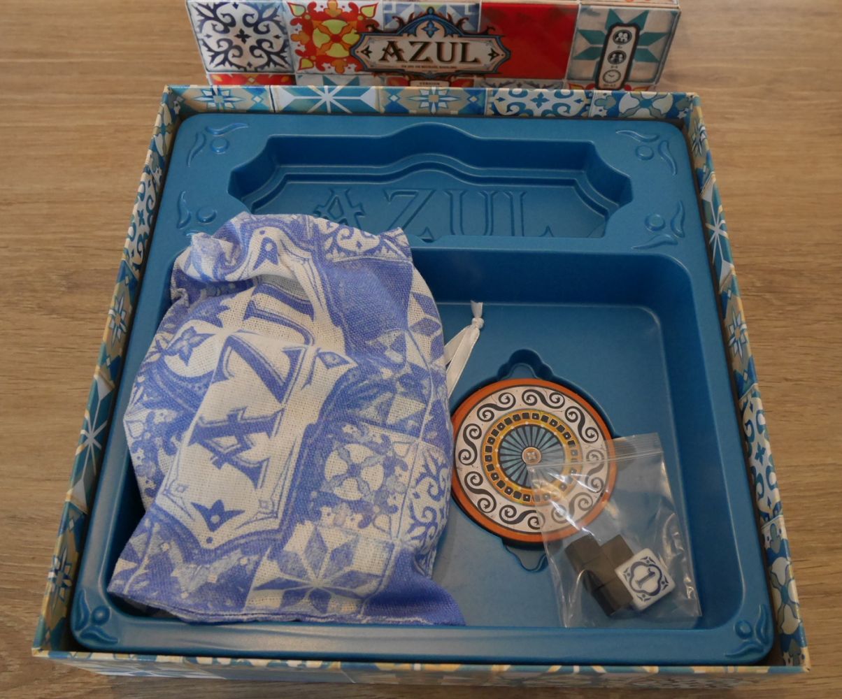 L'intérieur de la boîte.