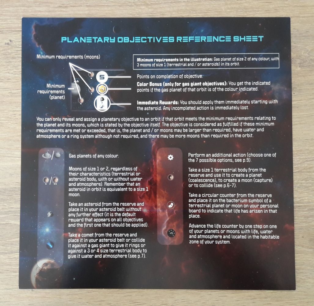 détails sur les objectifs planétaires