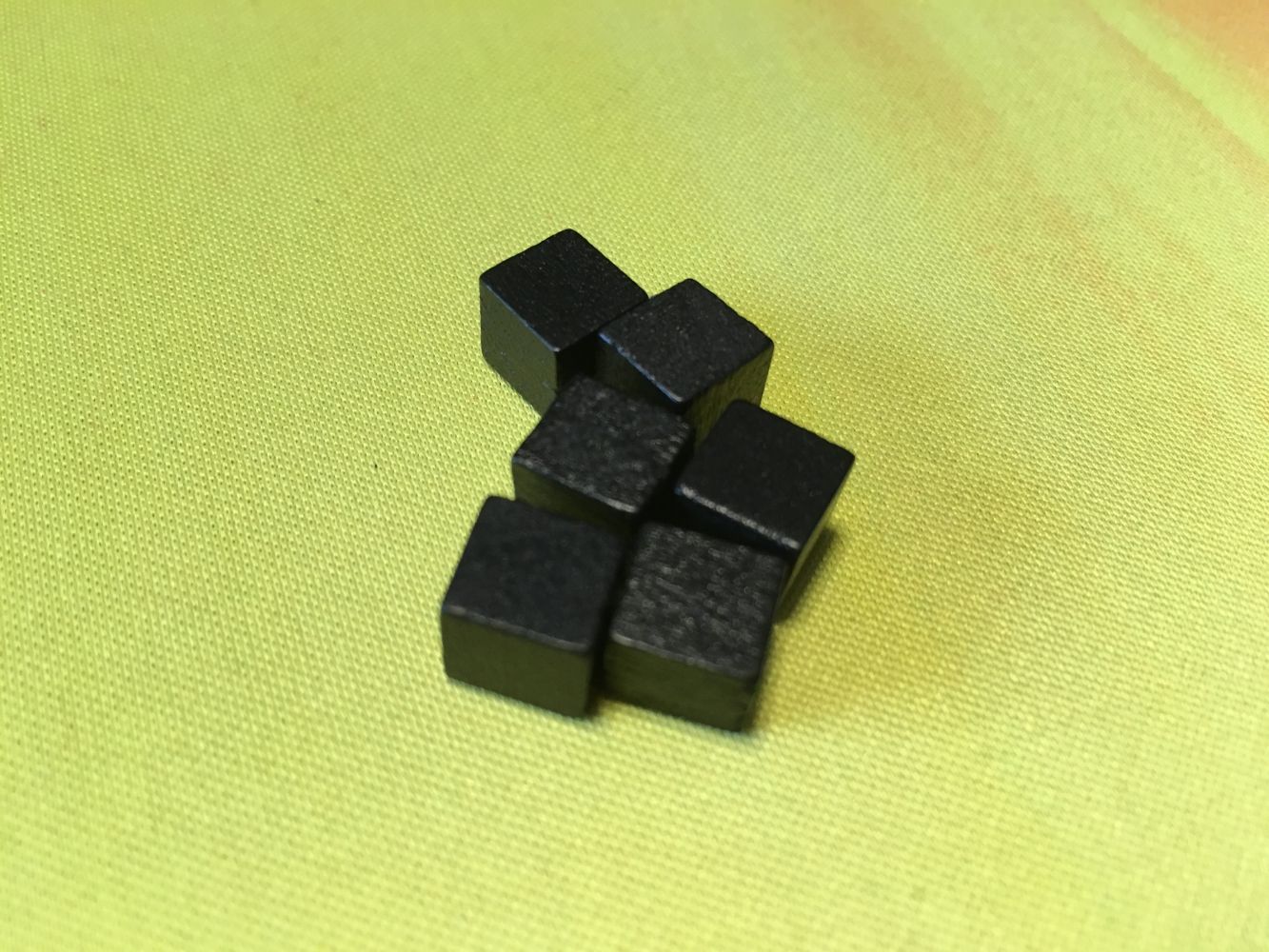 Les cubes de charbon