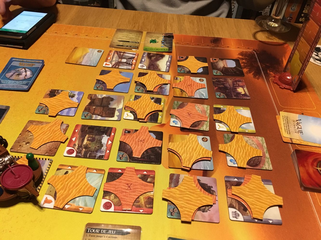 État de l'île en fin de partie