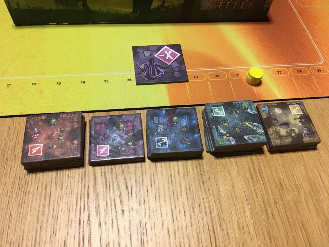 Les tuiles de Krissou en fin de partie