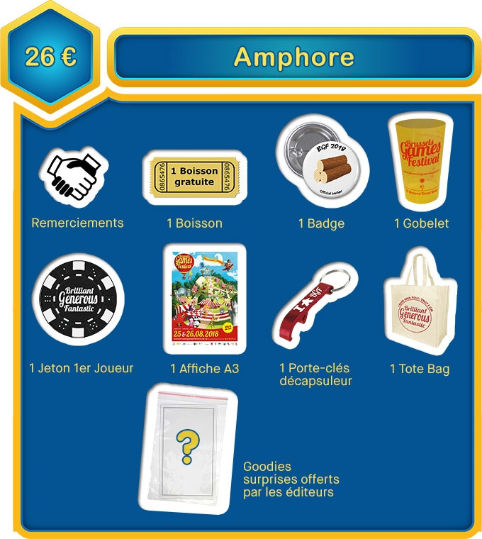 Un des pledges disponibles