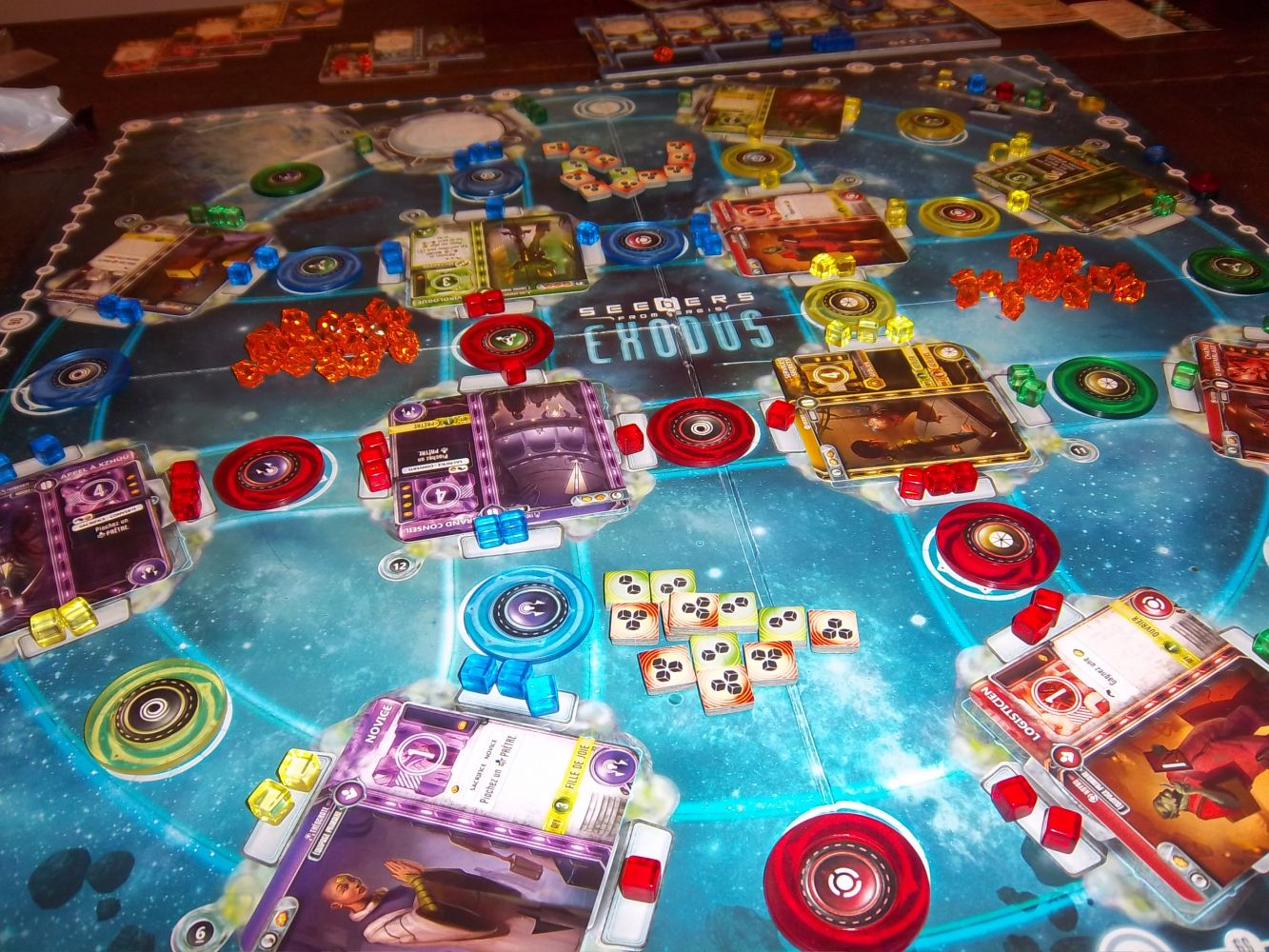 L'aile des murmures, avec les négociateurs en action...