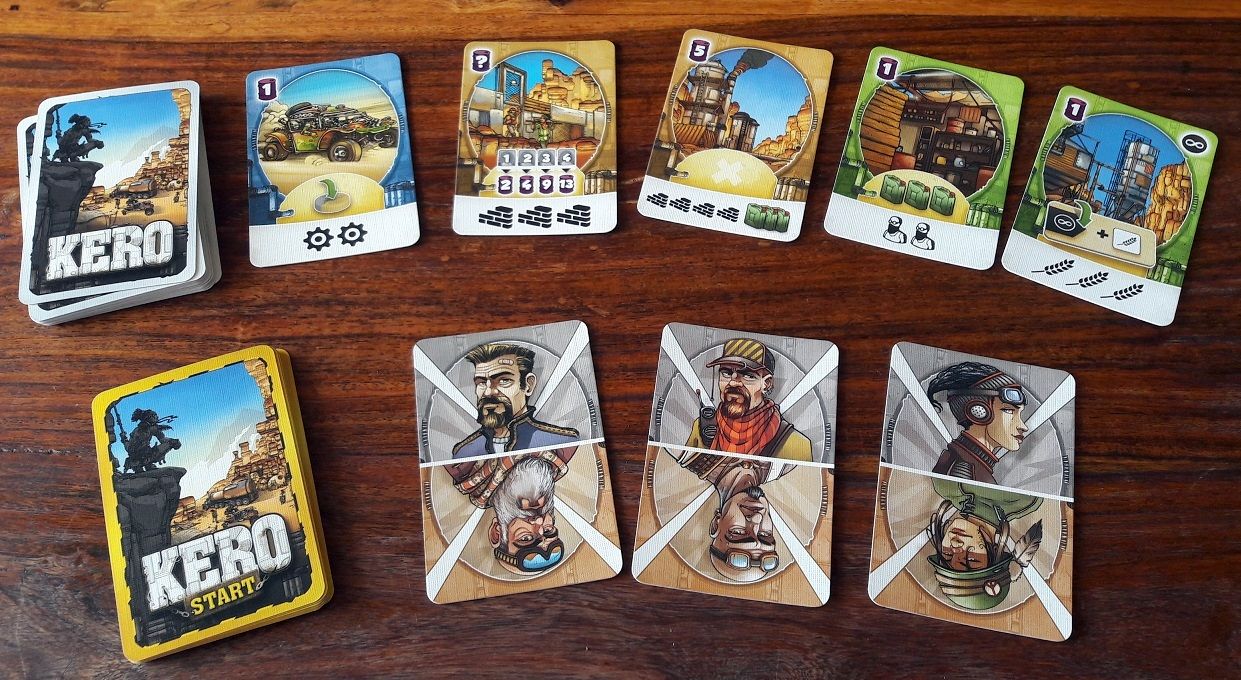 Il faudra payer en ressources ces cartes aux pouvoirs parfois permanents parfois immédiats.