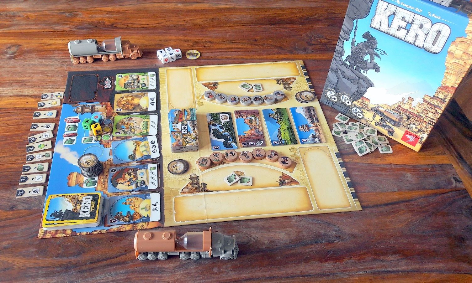 Nous sommes fin prêts à commencer la partie !