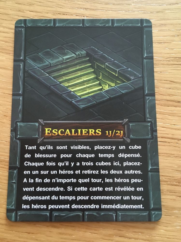 La carte escalier