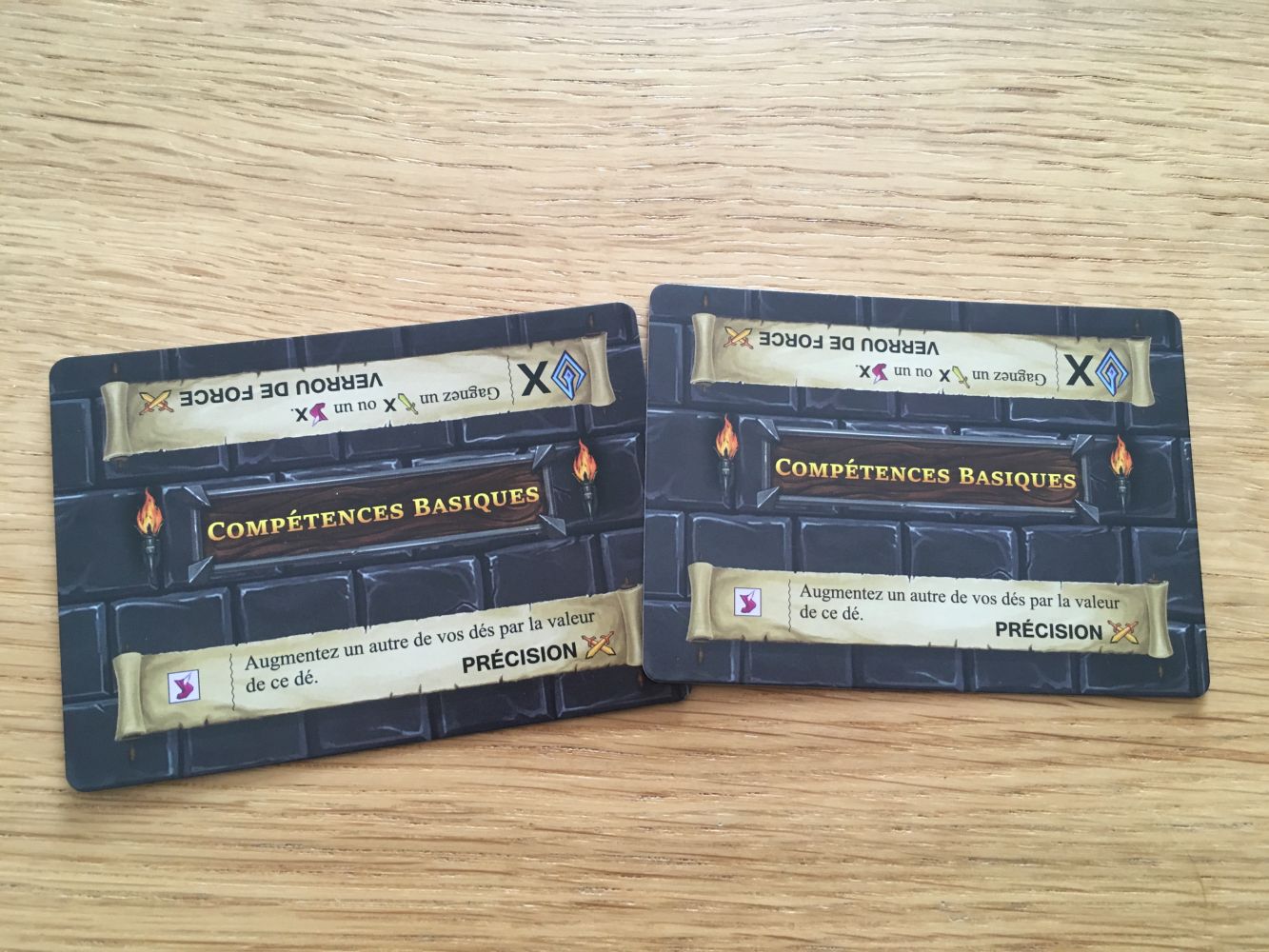 Cartes compétences pour le mode campagne