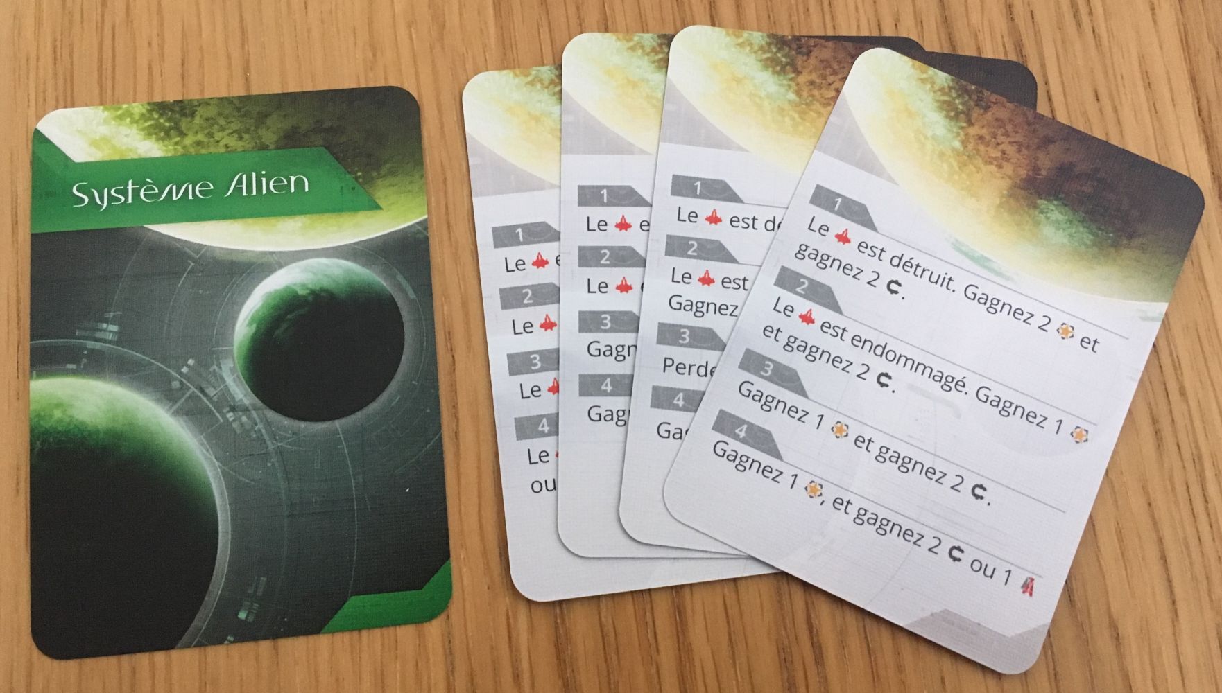 Cartes Système Alien