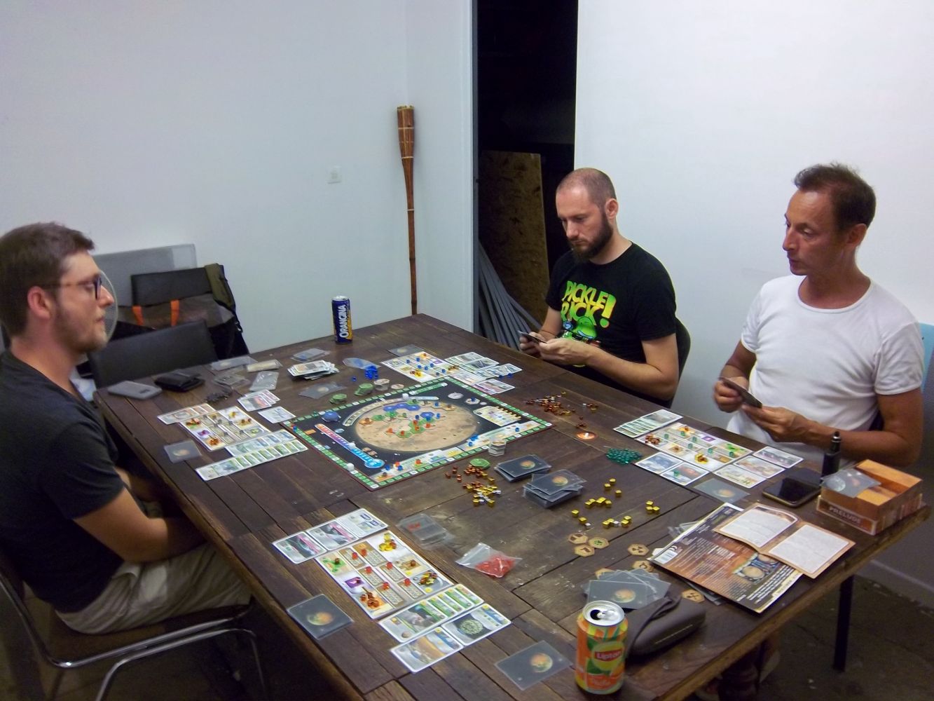 Des terraformeurs très sérieux...