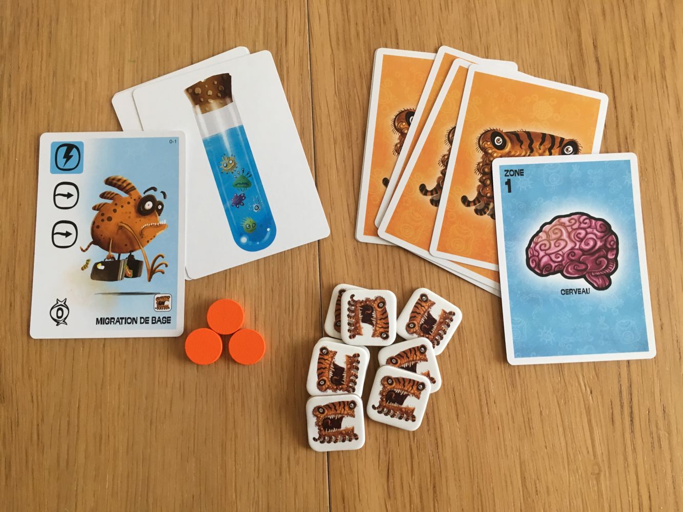 Set du joueur orange