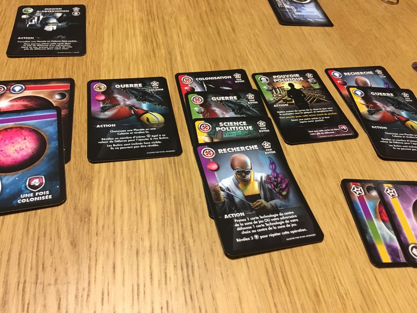 Comptage des points en fin de partie