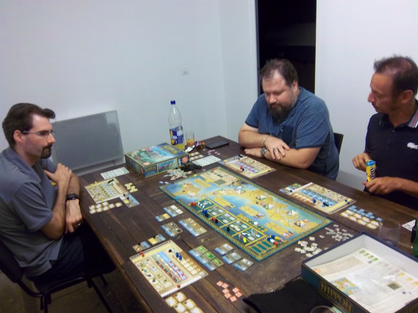 Mes partenaires pour cette partie de Nippon.