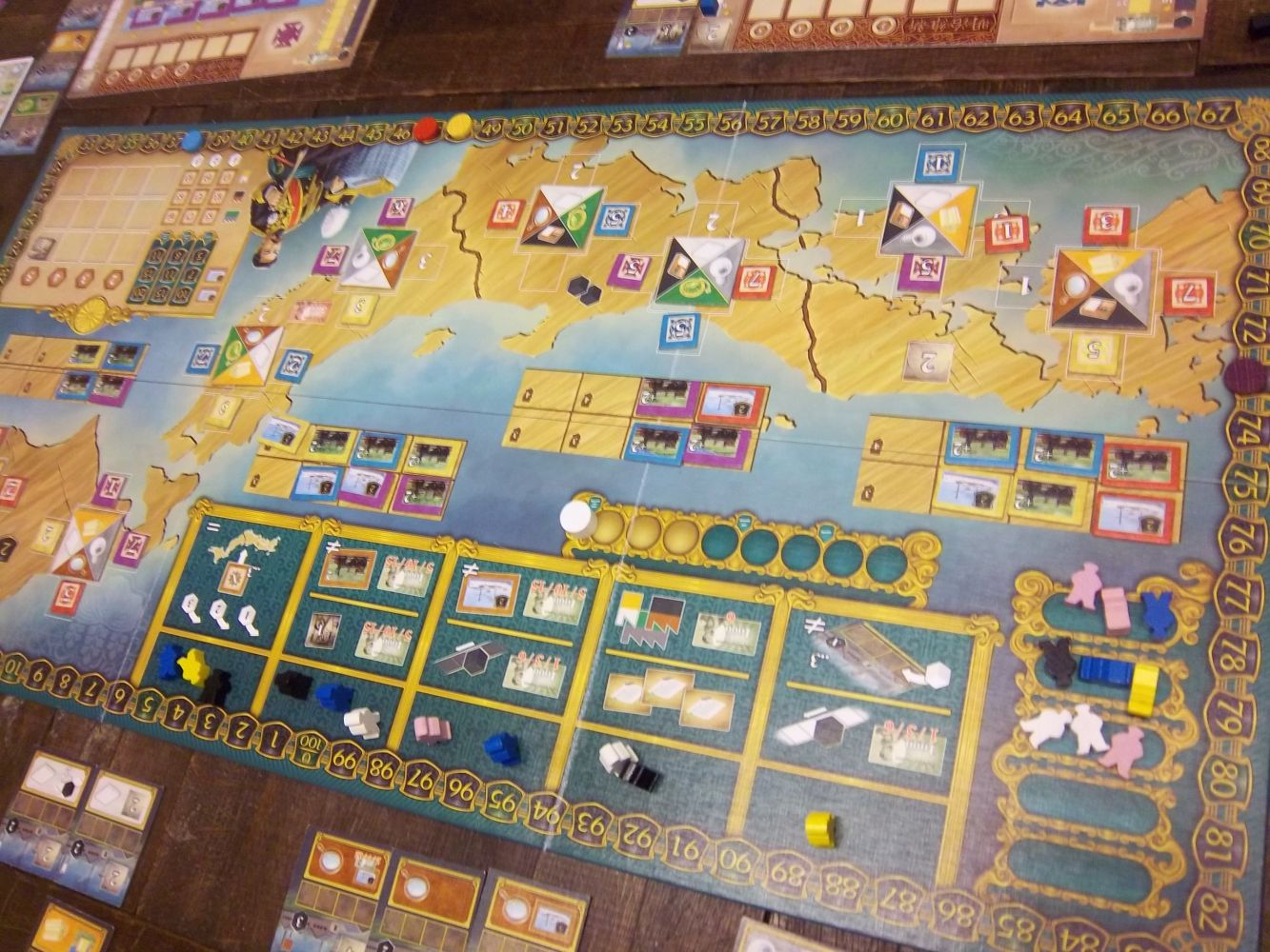 Un aperçu du plateau final