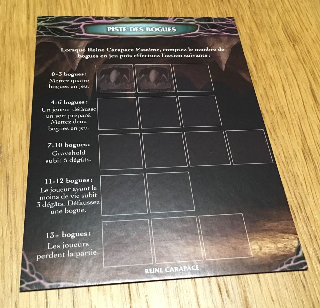 Plateau spécifique pour la Reine Carapace