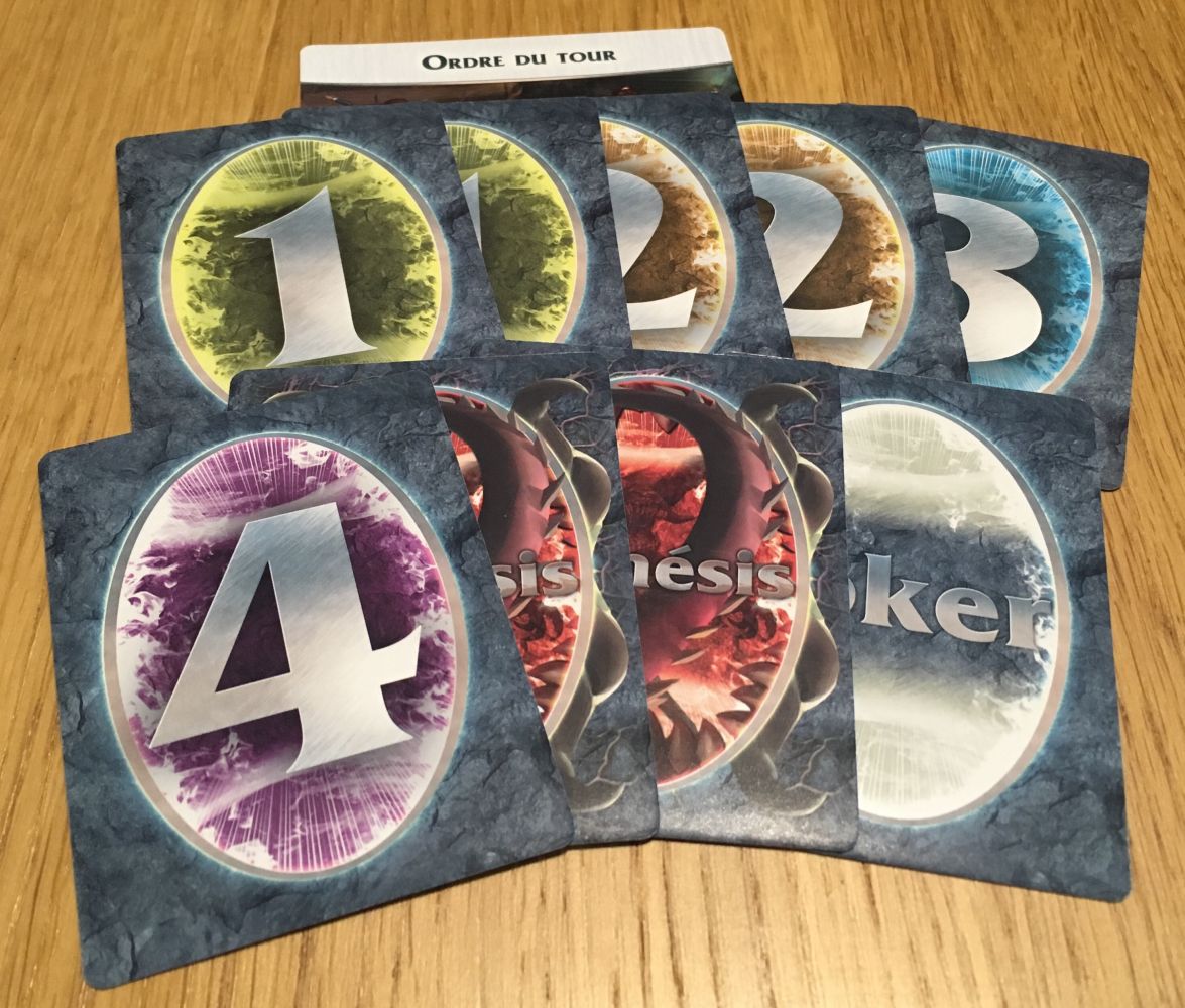 Les cartes Orde du tour
