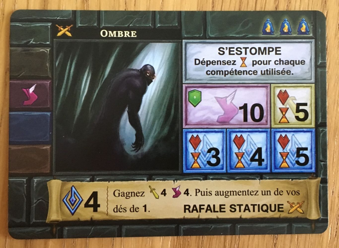 Carte rencontre : monstre - ombre