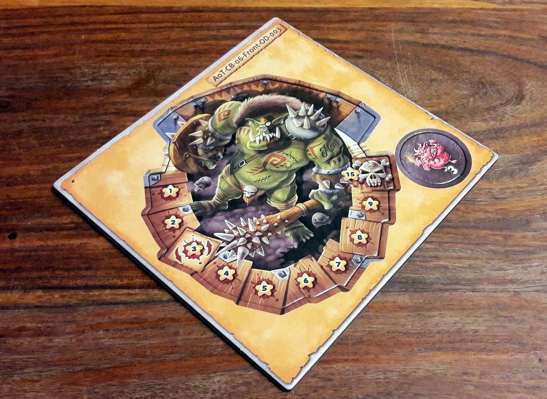 Le superbe plateau Boss qui fait vraiment peur.