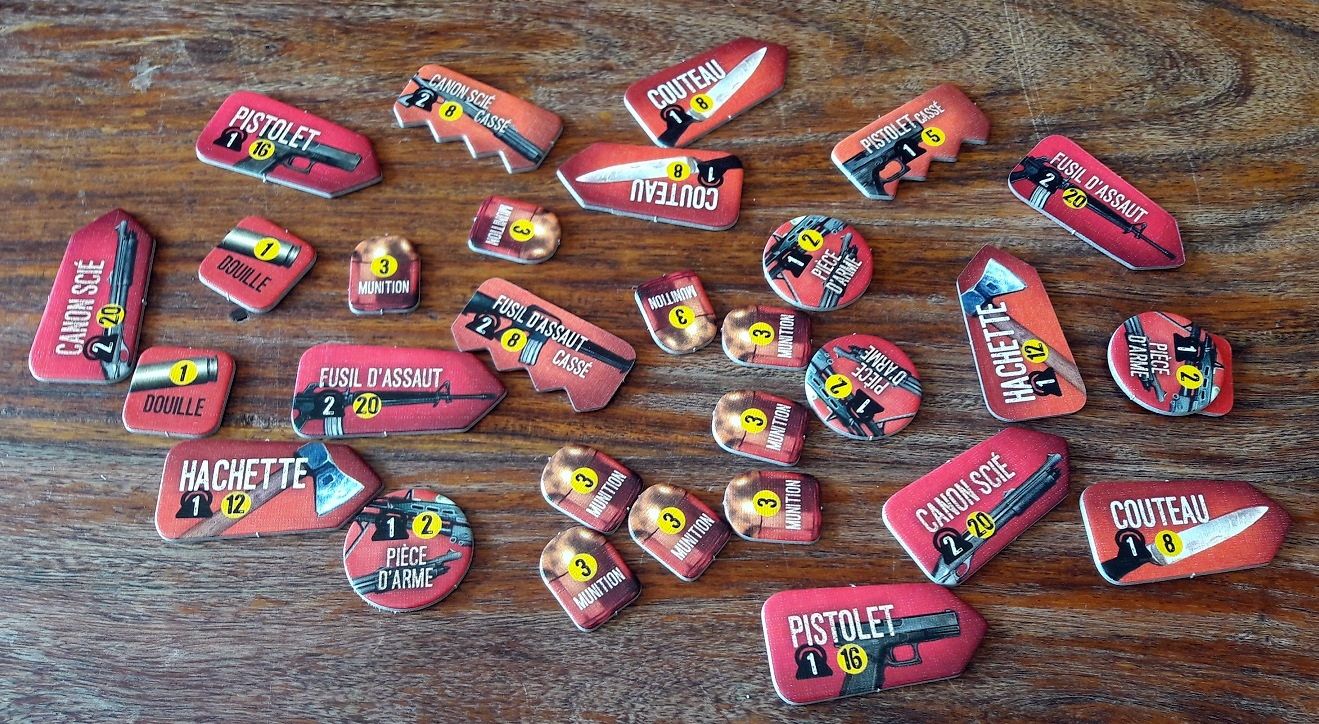 Ce sont les armes et tout ce qui s'y rapproche...