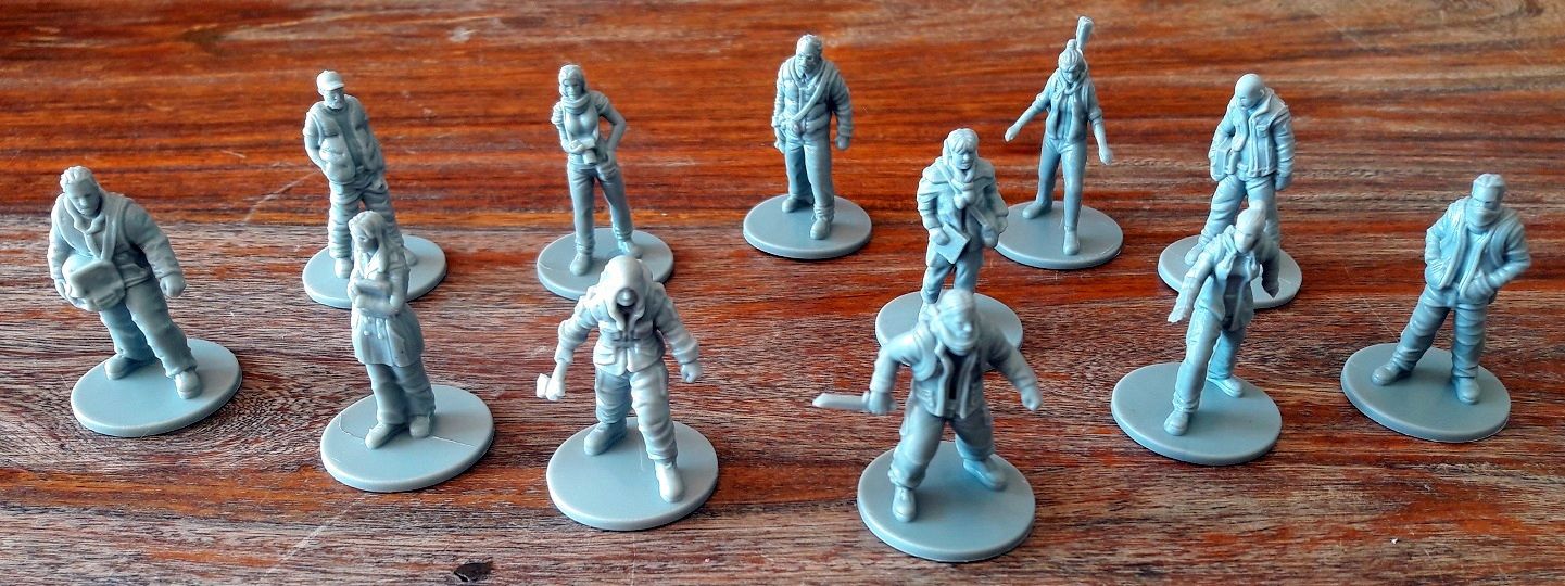 Chaque personnage possède sa propre figurine !