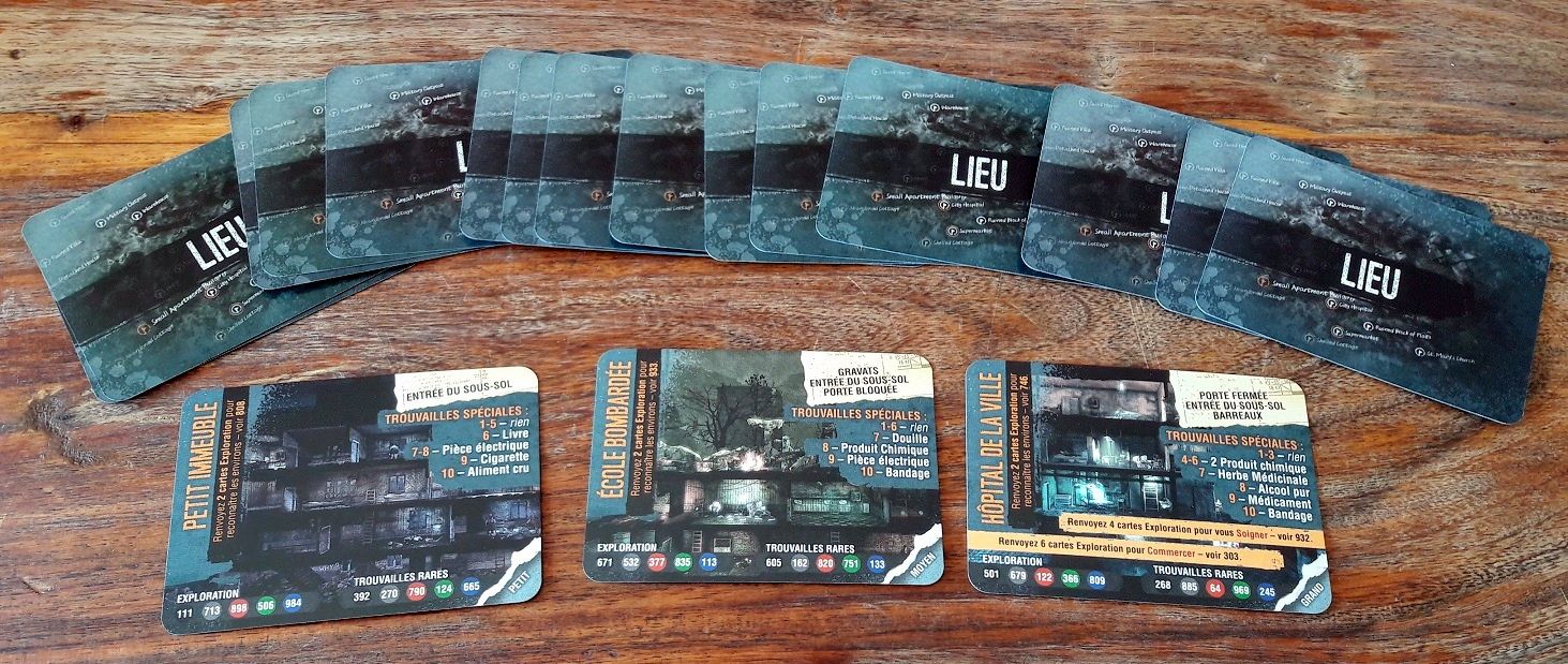 Pas mal de diversité mais seulement 3 disponibles à un instant donné.