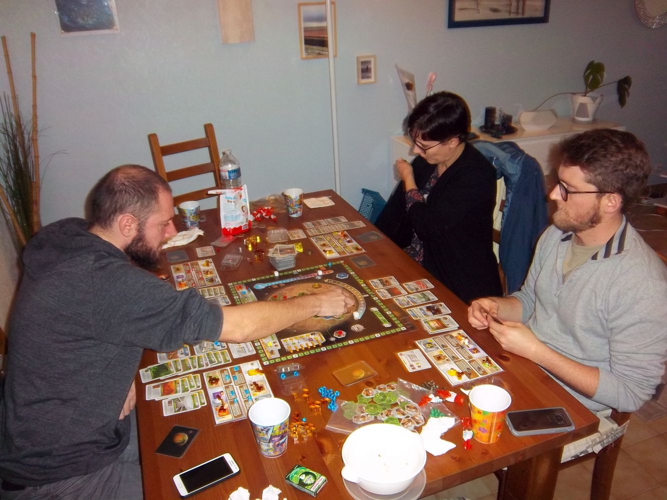 Mes partenaires pour cette partie de Terraforming Mars