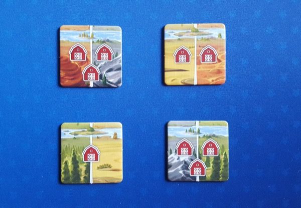 Les 4 tuiles terrains mixtes